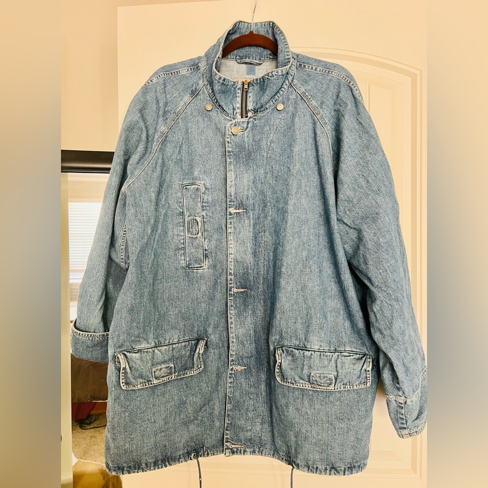 Vintage GAP Denim Chore Jacket Oversized Relaxed